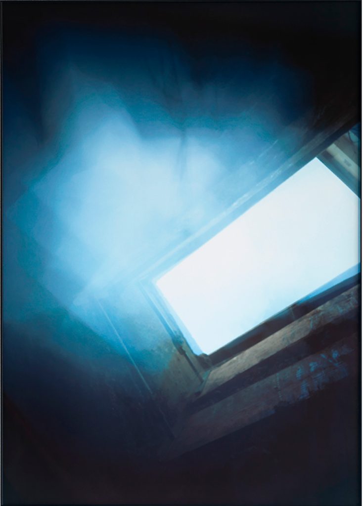 galerie panoptikum., Fotokunst: Bernhard Lorenz Müller, "Wieviel Himmel braucht der Mensch", 2001